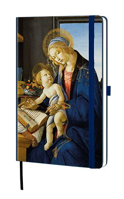 notes Botticelli Madonna z Książką Art Masters